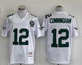 Men's Philadelphia Eagles Randall Cunningham Mitchell & Ness White Legacy Replica Jersey1