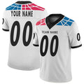 Custom C.Panther Stitched American Football Jerseys Personalize Birthday Gifts White Jersey