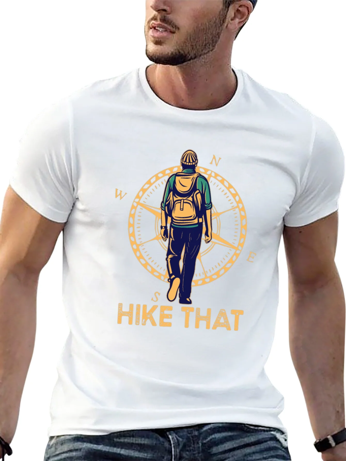 Hike That Graphic Tee - Adventure Awaits!