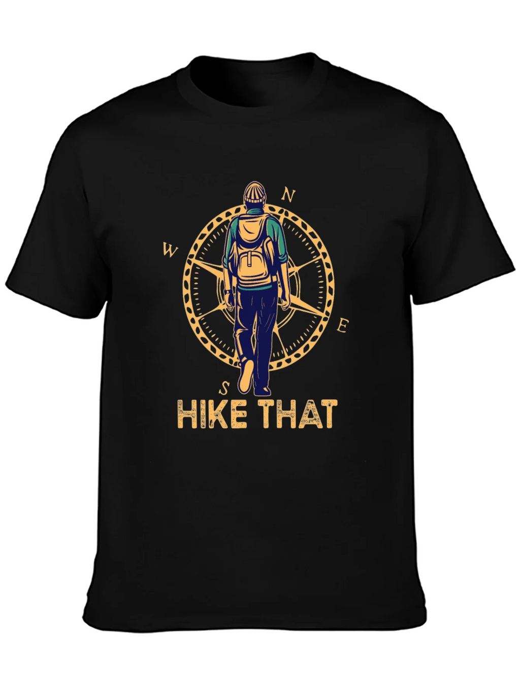 Hike That Graphic Tee - Adventure Awaits!