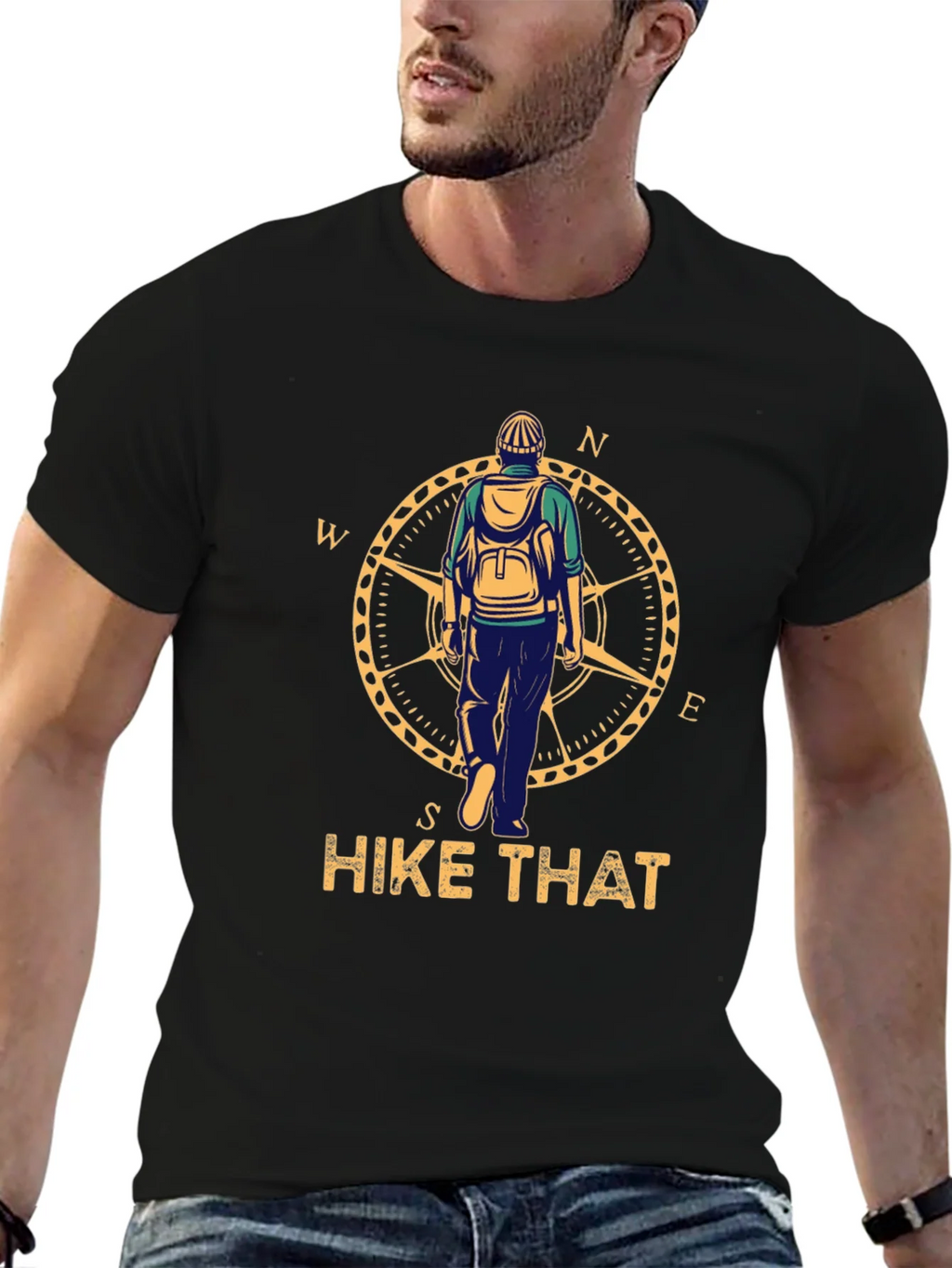 Hike That Graphic Tee - Adventure Awaits!