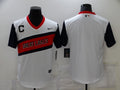 Men's Los Angeles Angels White Replica Blank jersey
