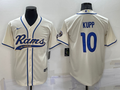 Men's Los Angeles Rams Cooper Kupp #10 Bone Game jersey Joint Edition