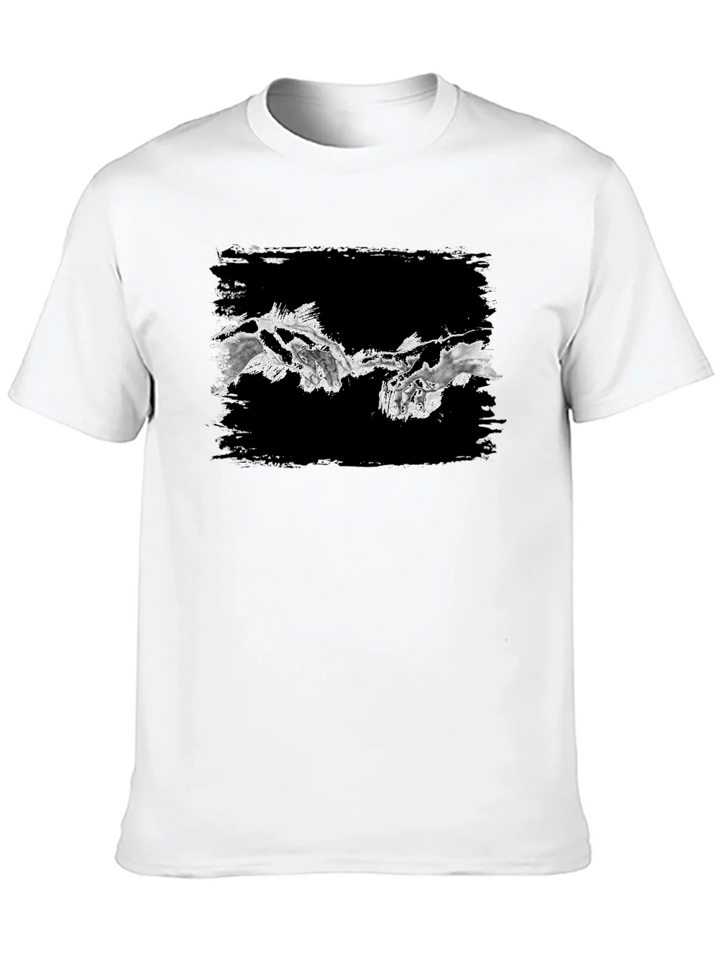 Creation of Adam Inspired Graphic Tee - Black