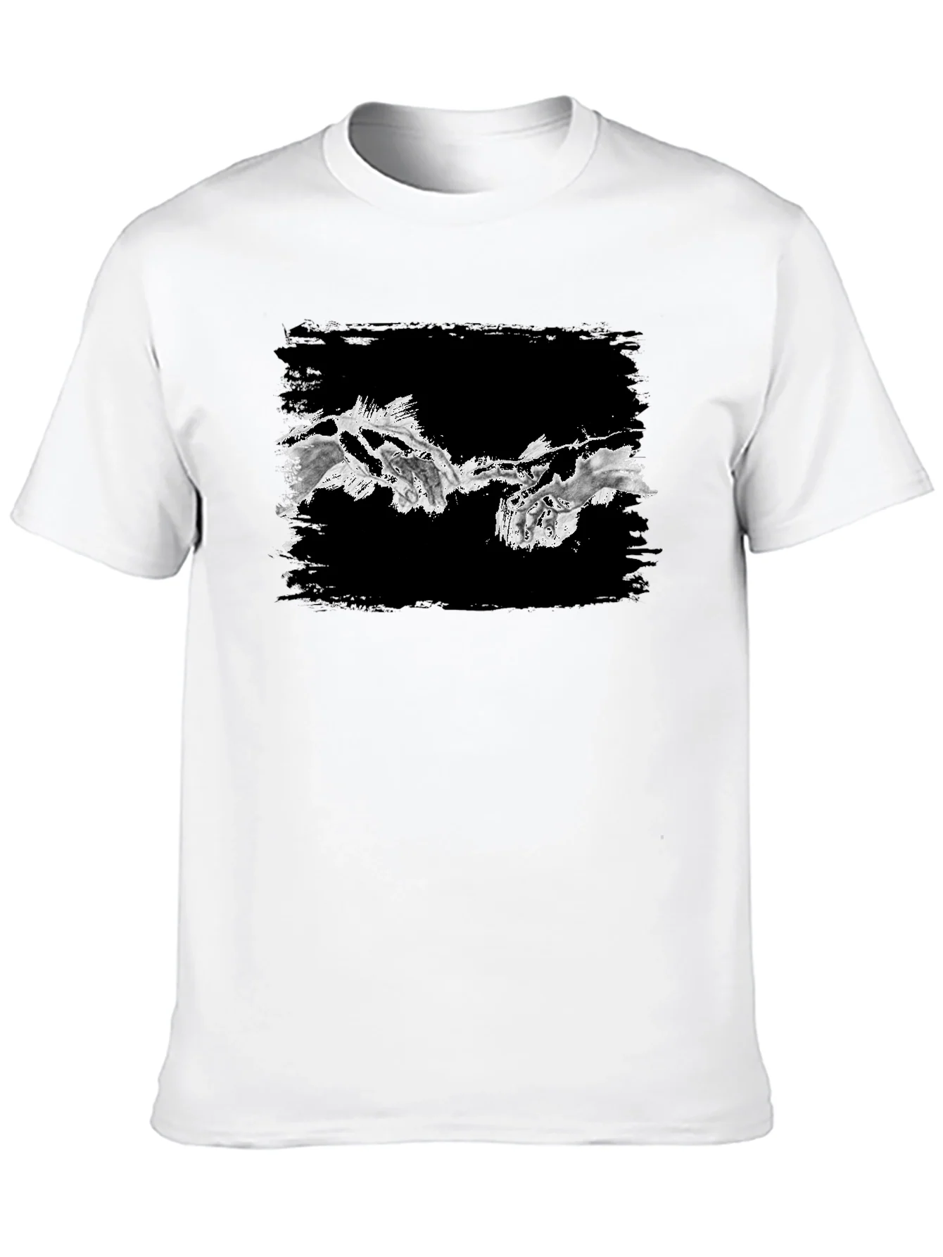 Creation of Adam Inspired Graphic Tee - Black