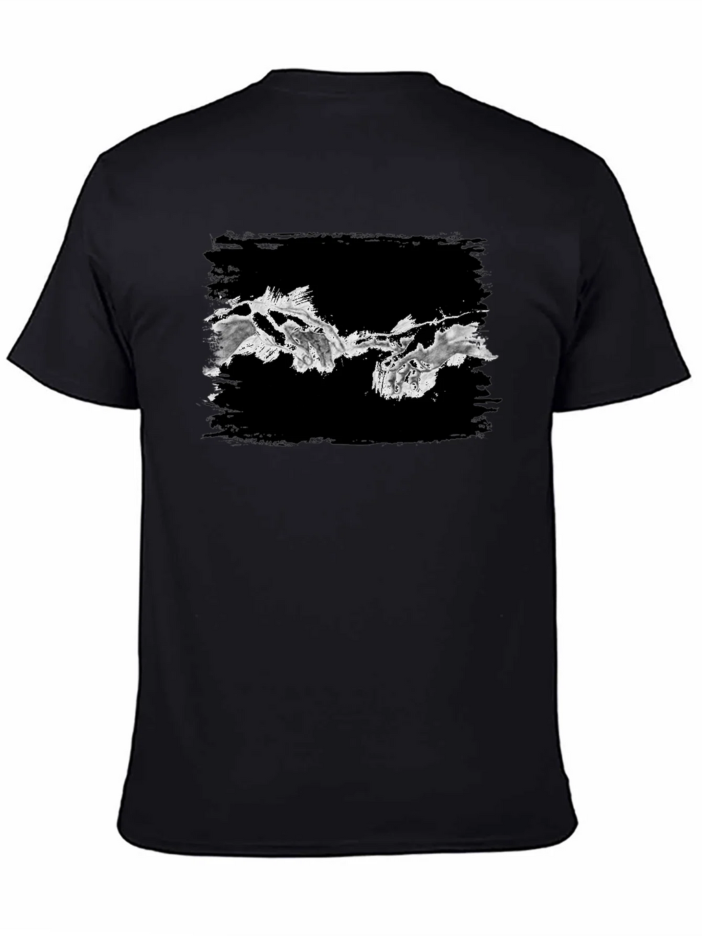 Creation of Adam Inspired Graphic Tee - Black