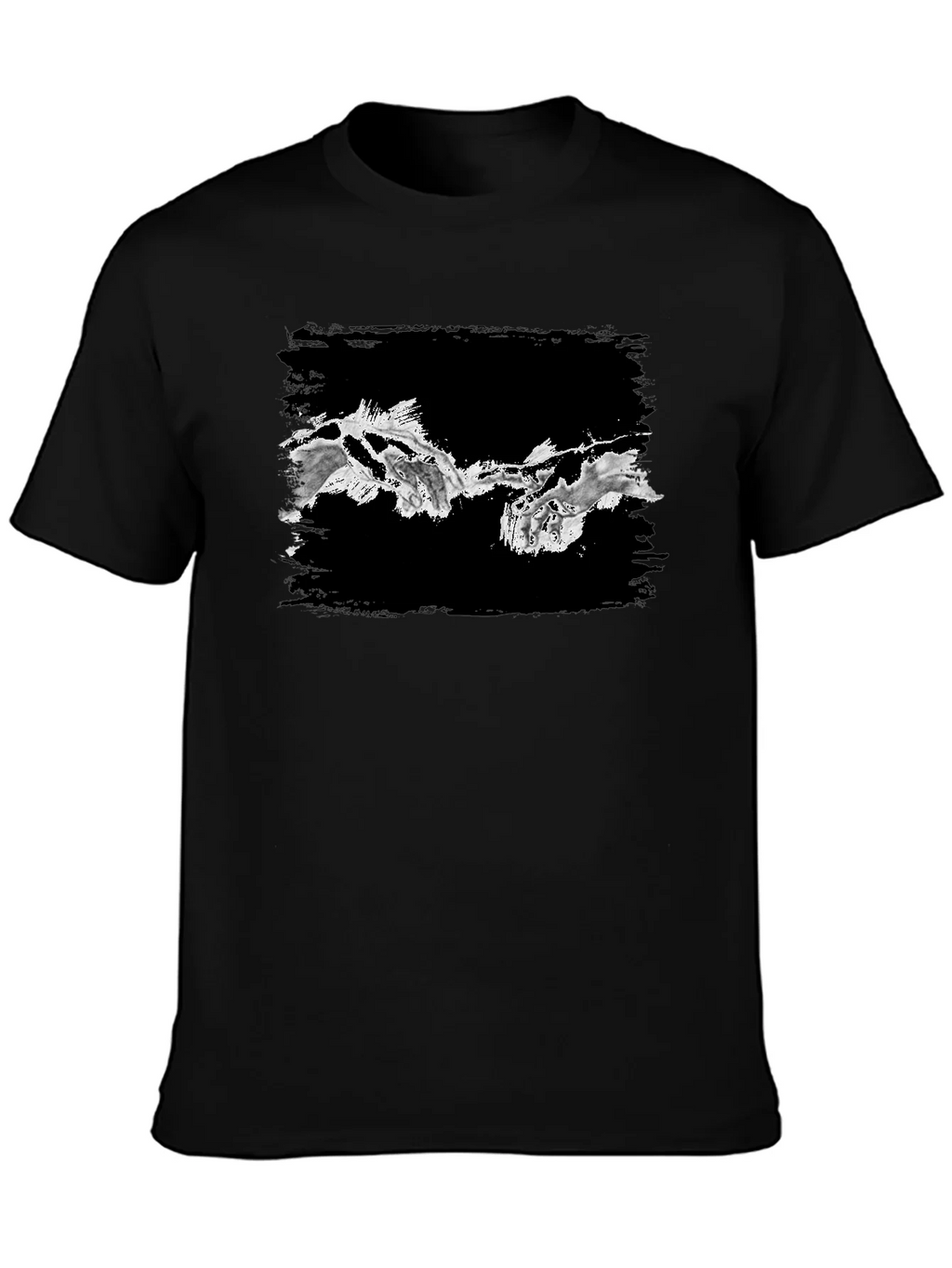 Creation of Adam Inspired Graphic Tee - Black