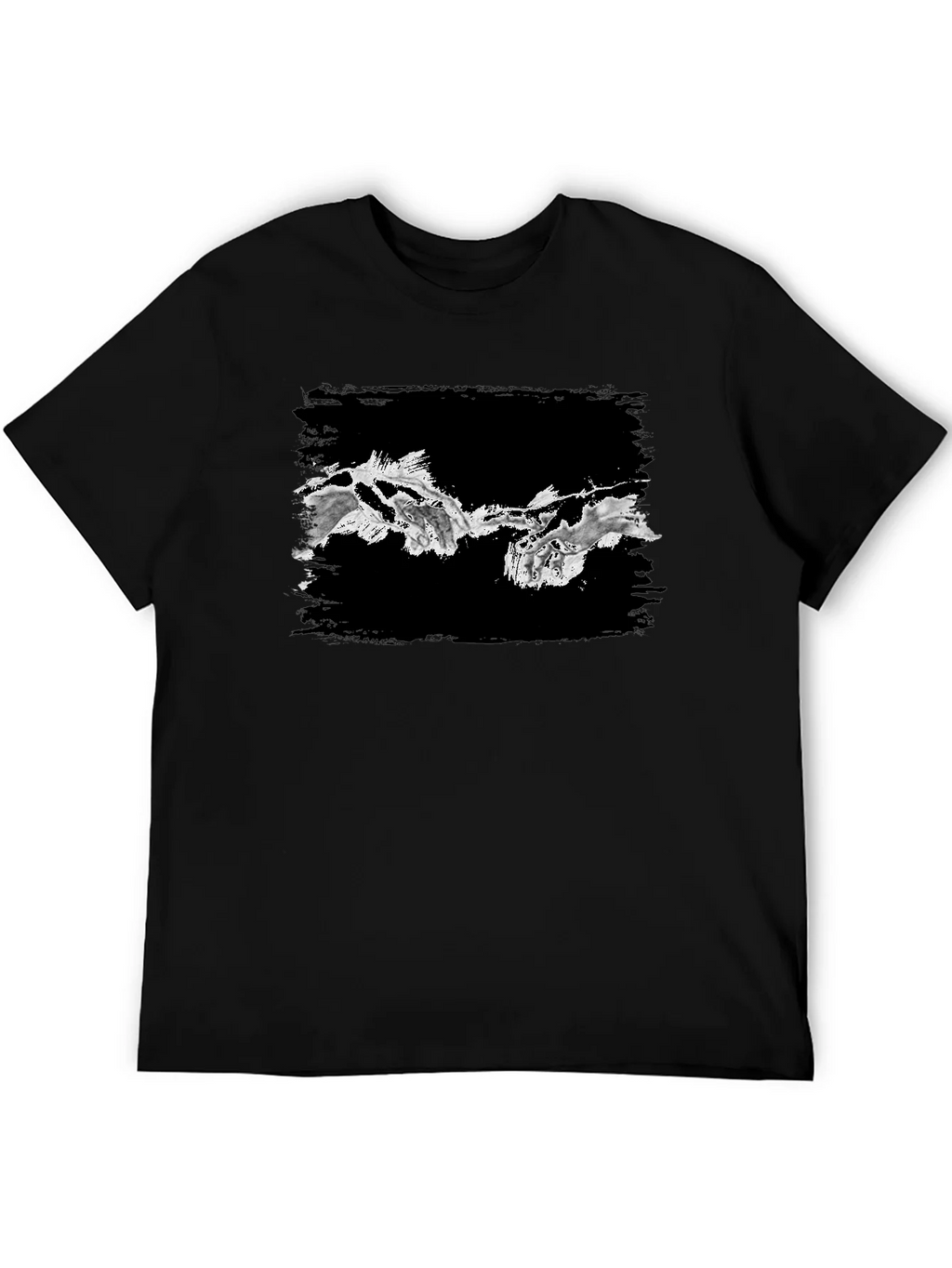 Creation of Adam Inspired Graphic Tee - Black