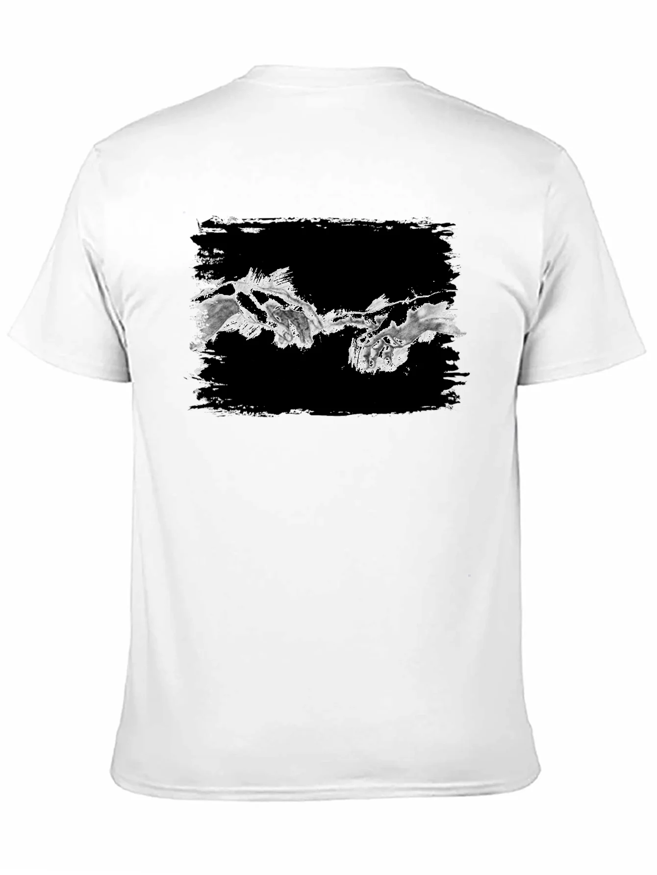 Creation of Adam Inspired Graphic Tee - Black