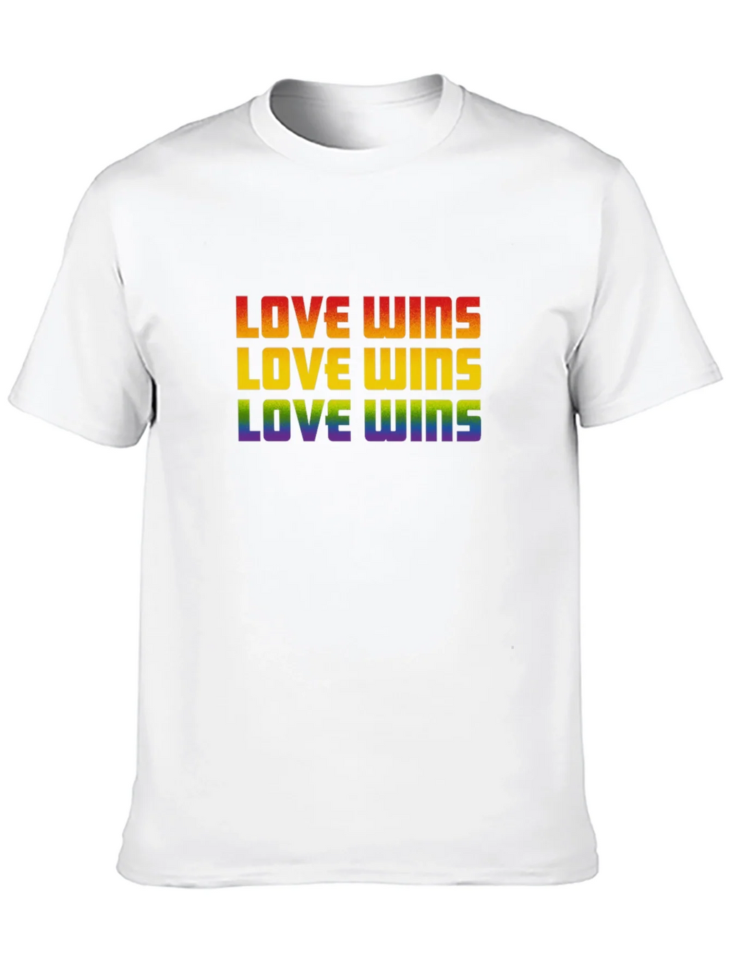 Love Wins Rainbow Pride T-Shirt