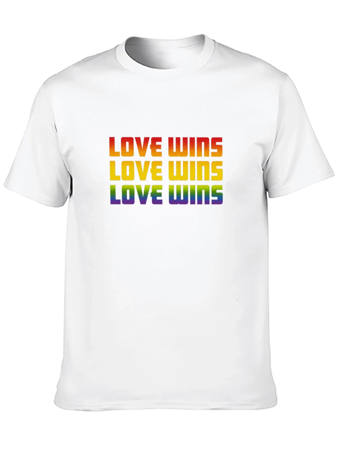 Love Wins Rainbow Pride T-Shirt