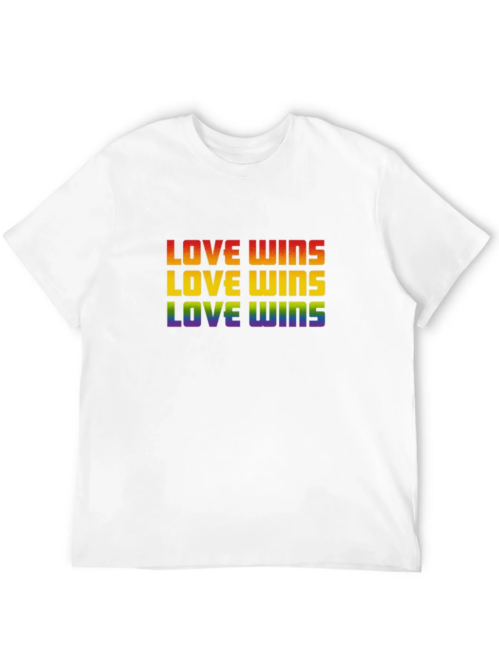 Love Wins Rainbow Pride T-Shirt