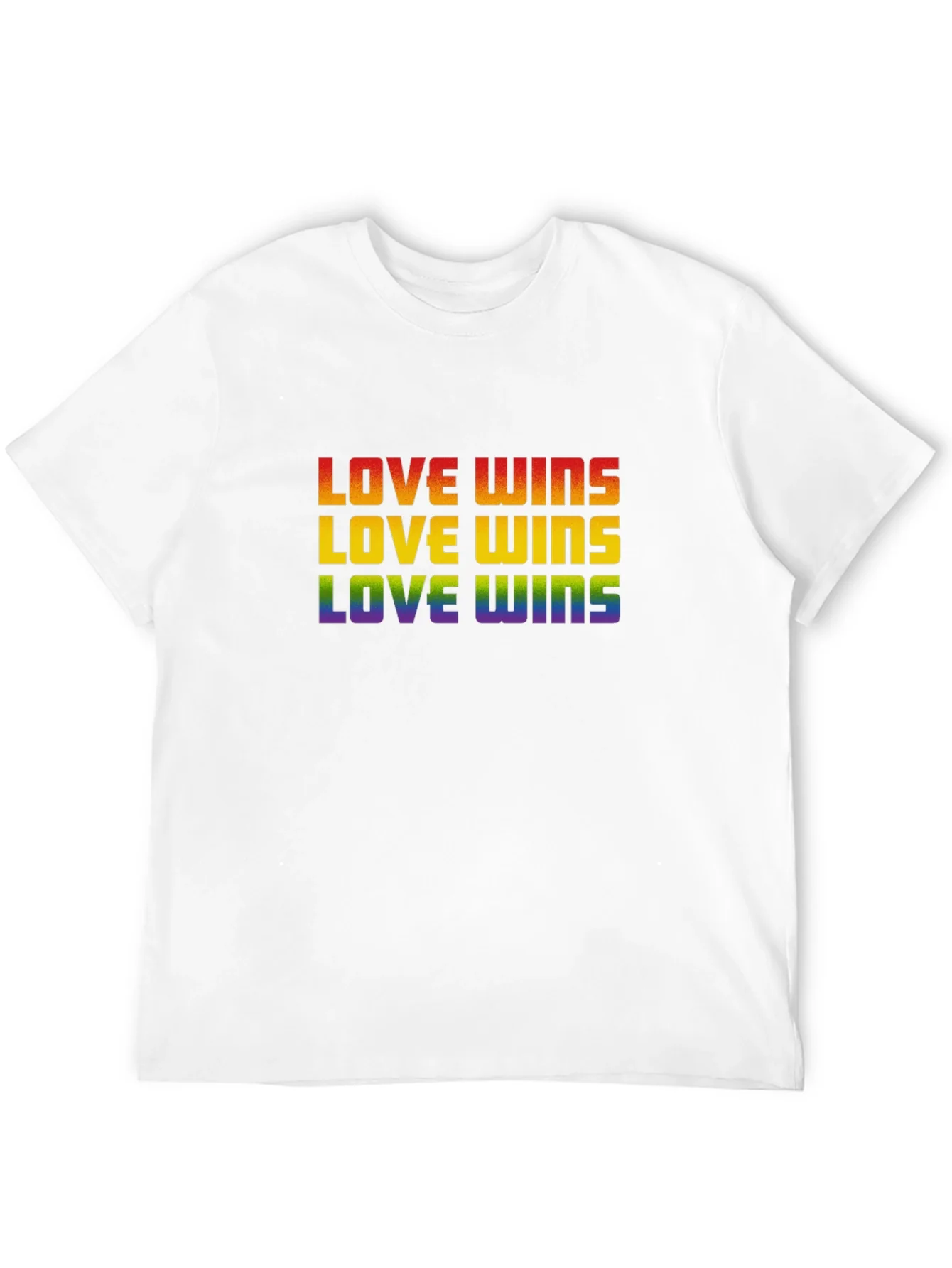 Love Wins Rainbow Pride T-Shirt