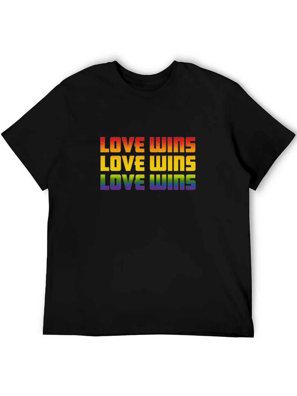 Love Wins Rainbow Pride T-Shirt