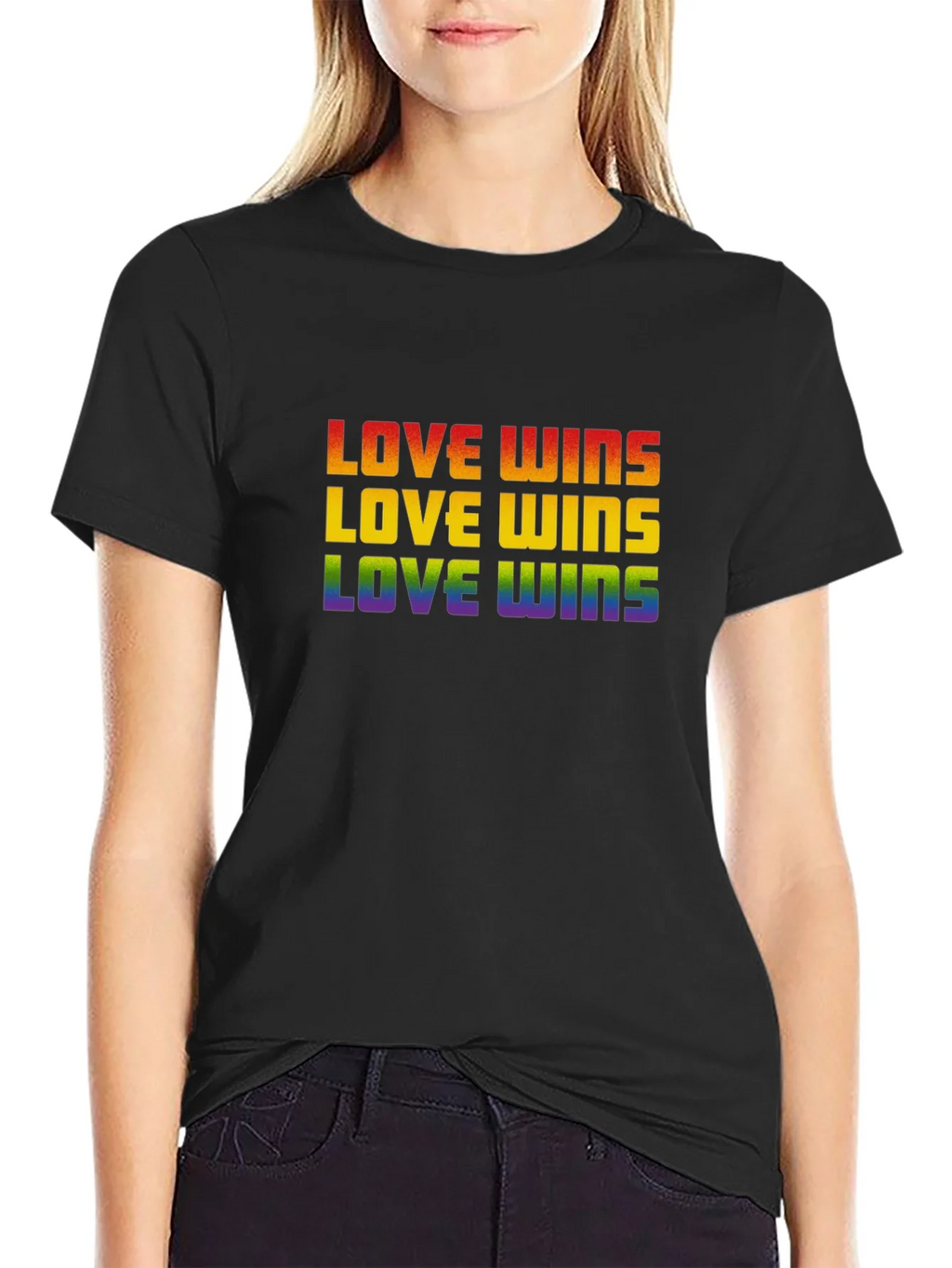 Love Wins Rainbow Pride T-Shirt
