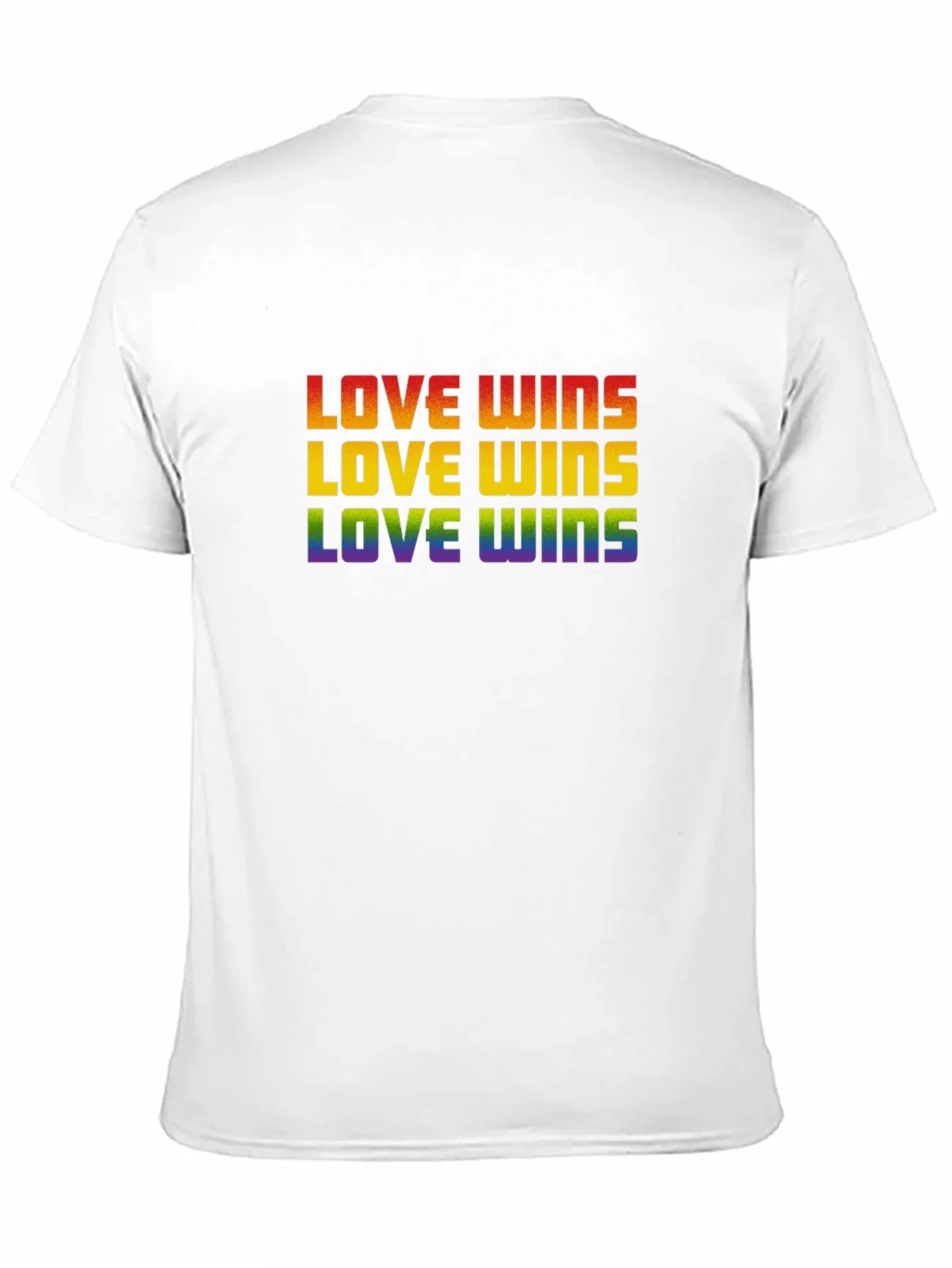 Love Wins Rainbow Pride T-Shirt