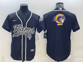 Men's Los Angeles Rams Black RFLCTV Limited jersey