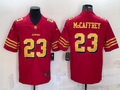 Men's San Francisco 49ers Christian McCaffrey #23 Red Player jersey