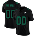custom Philadelphia Eagles Football Jerseys Black American Stitched Name And Number Size S to 6XL Christmas Birthday Gift