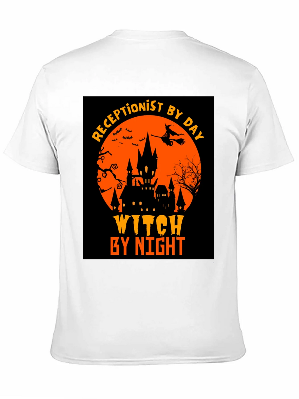 Receptionist By Day Witch By Night T-Shirt