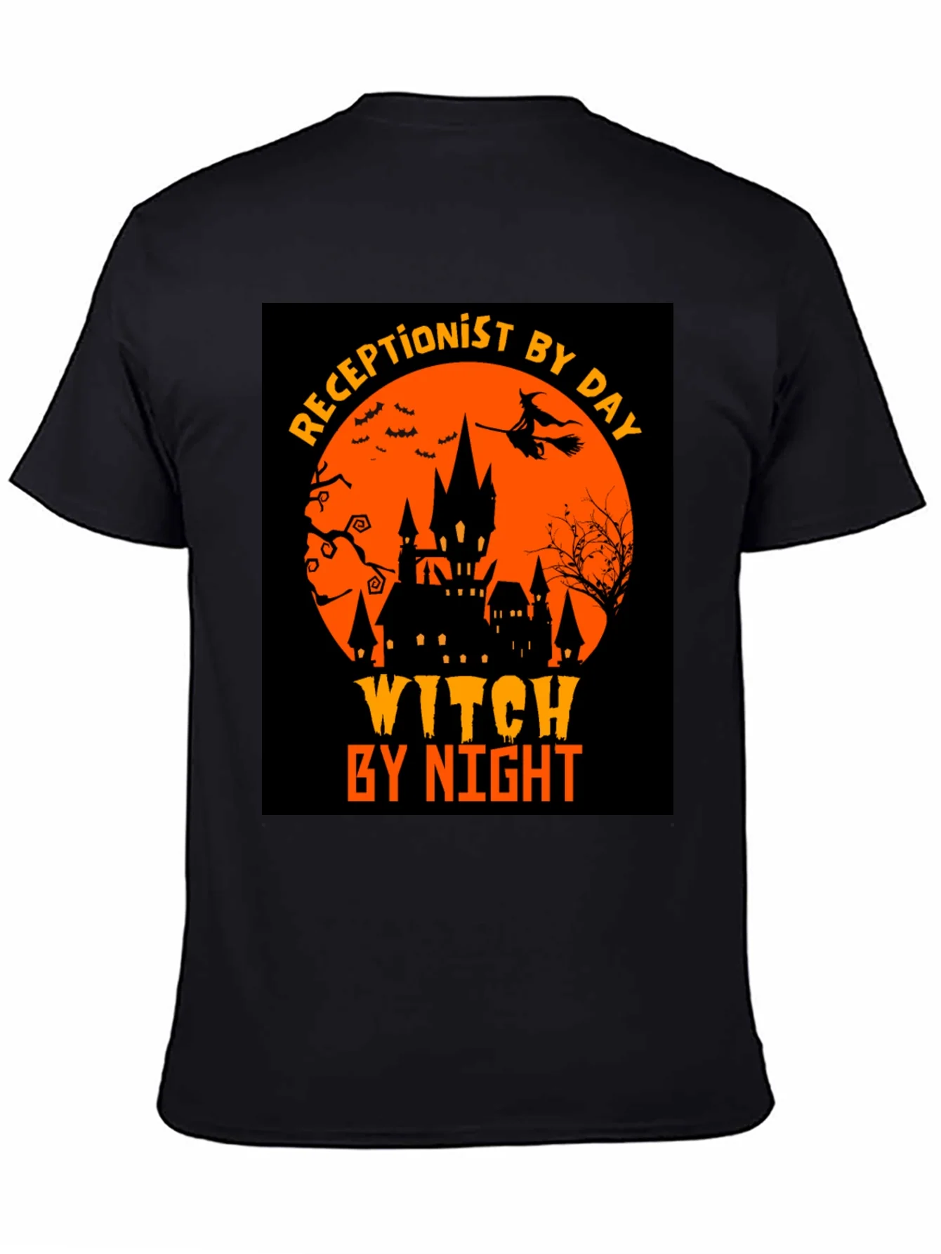 Receptionist By Day Witch By Night T-Shirt
