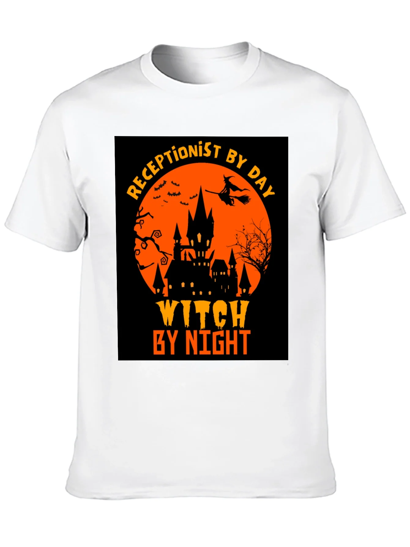 Receptionist By Day Witch By Night T-Shirt