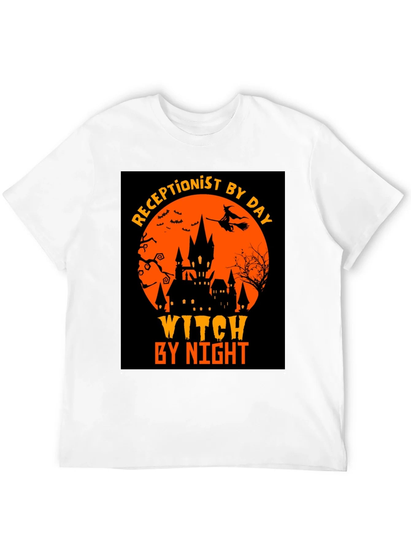 Receptionist By Day Witch By Night T-Shirt