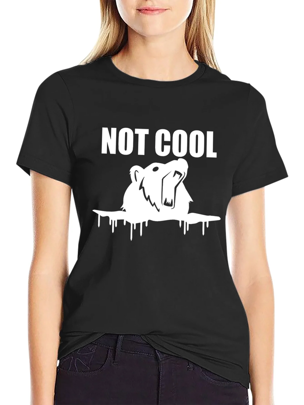 Not Cool Bear Graphic T-Shirt