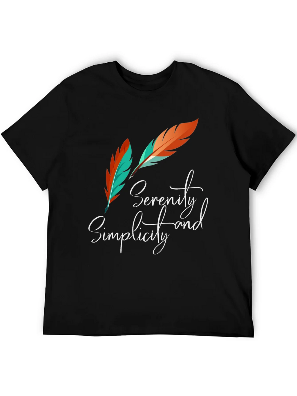 Serenity and Simplicity Graphic Tee
