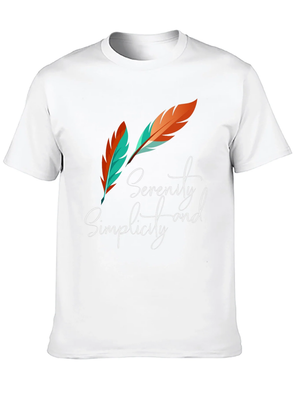 Serenity and Simplicity Graphic Tee