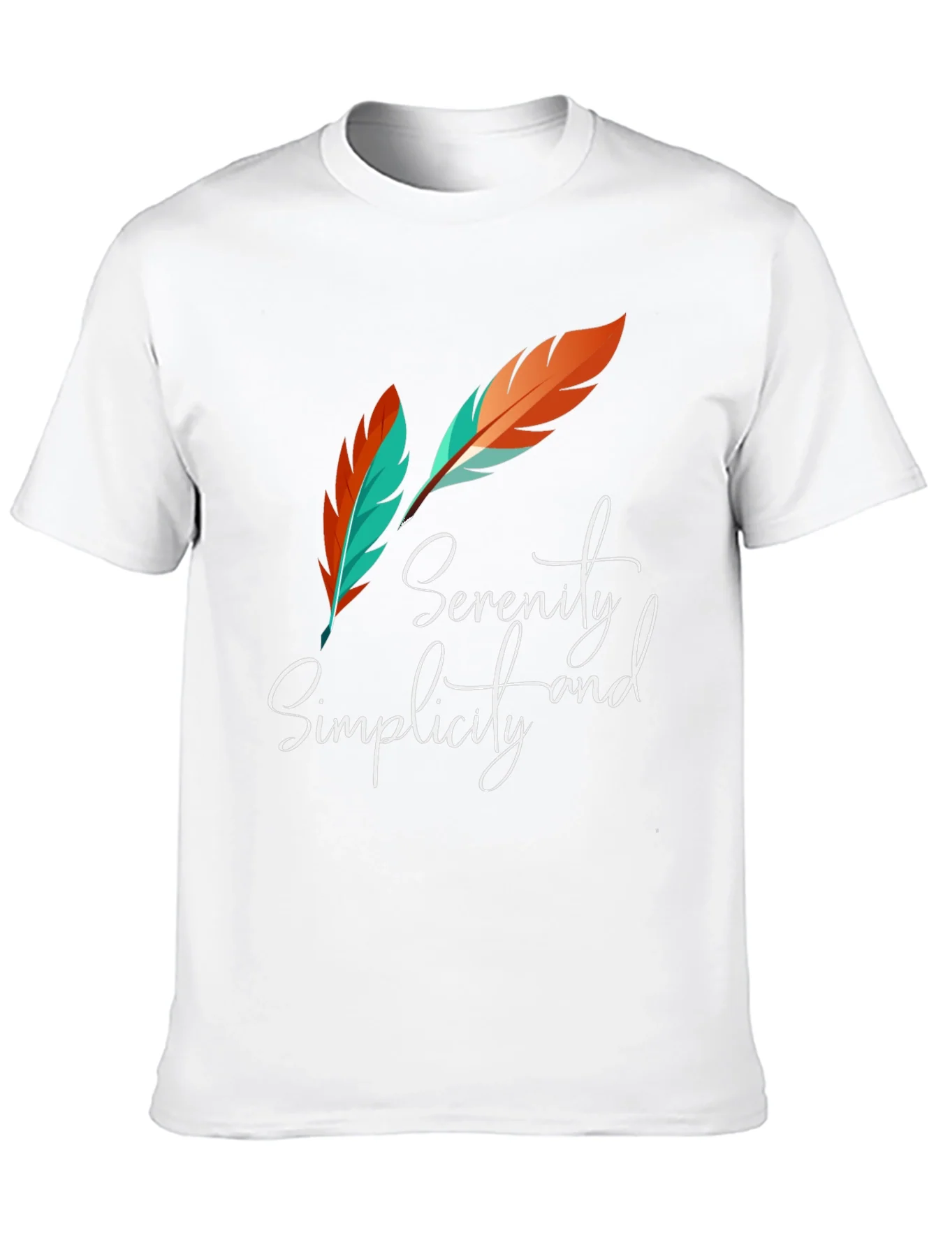 Serenity and Simplicity Graphic Tee