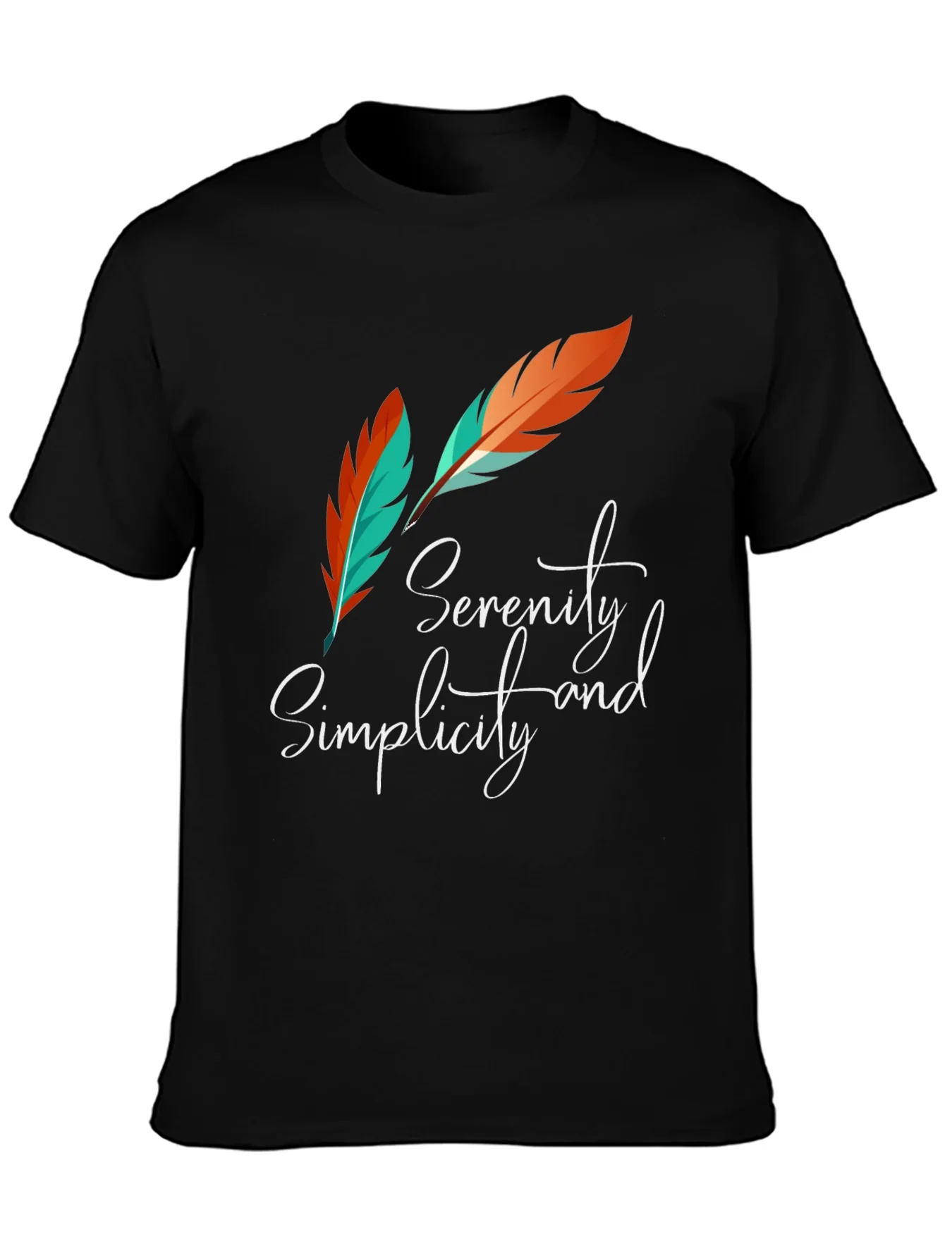 Serenity and Simplicity Graphic Tee