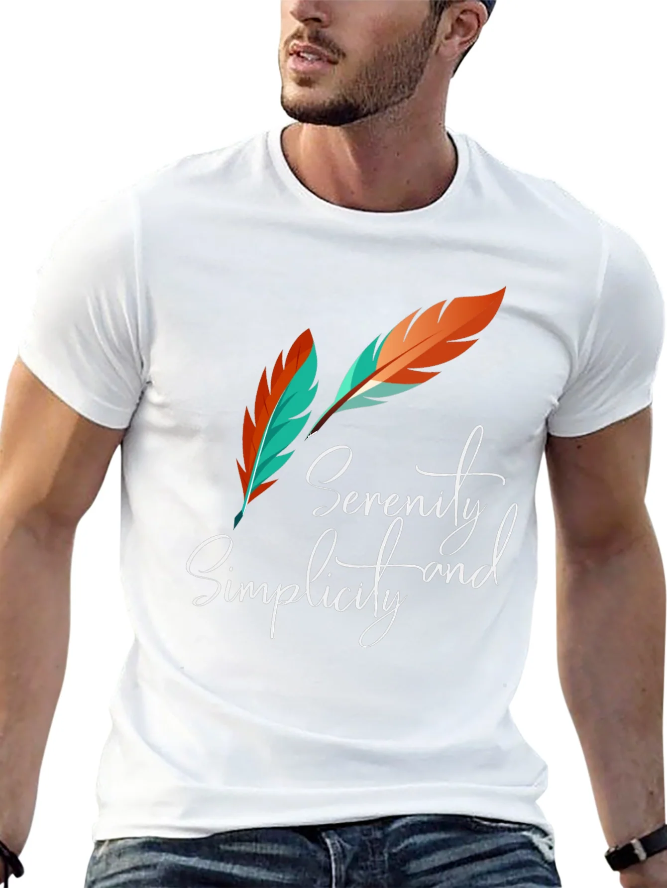 Serenity and Simplicity Graphic Tee