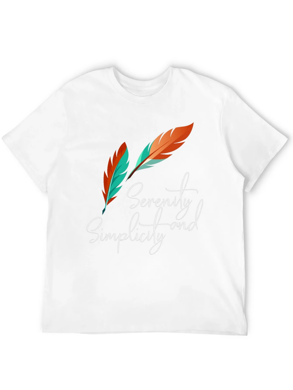 Serenity and Simplicity Graphic Tee