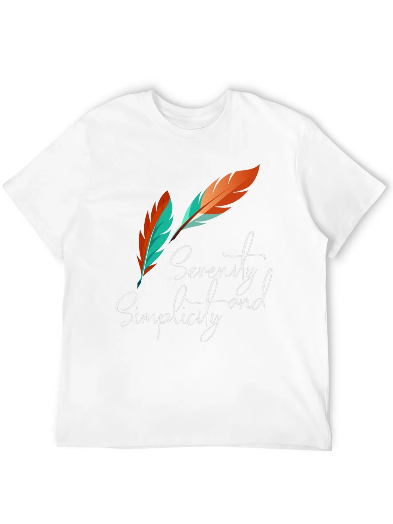 Serenity and Simplicity Graphic Tee