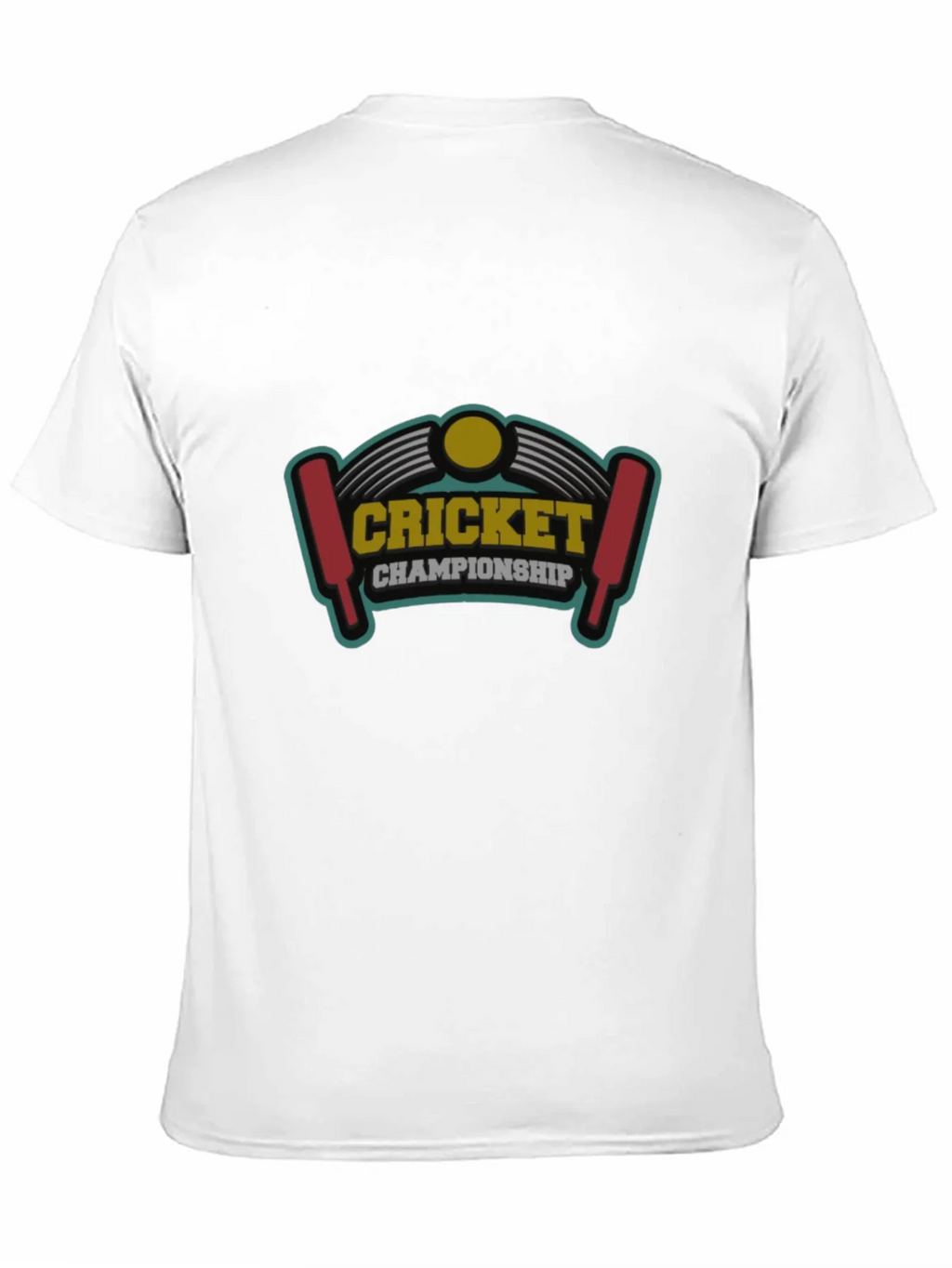 Cricket Championship Graphic Tee - Black