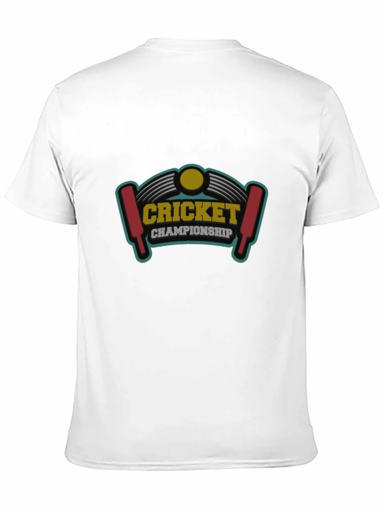 Cricket Championship Graphic Tee - Black