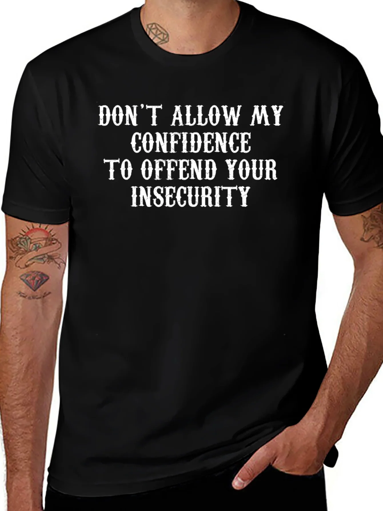 Confidence Offensive T-Shirt - Black