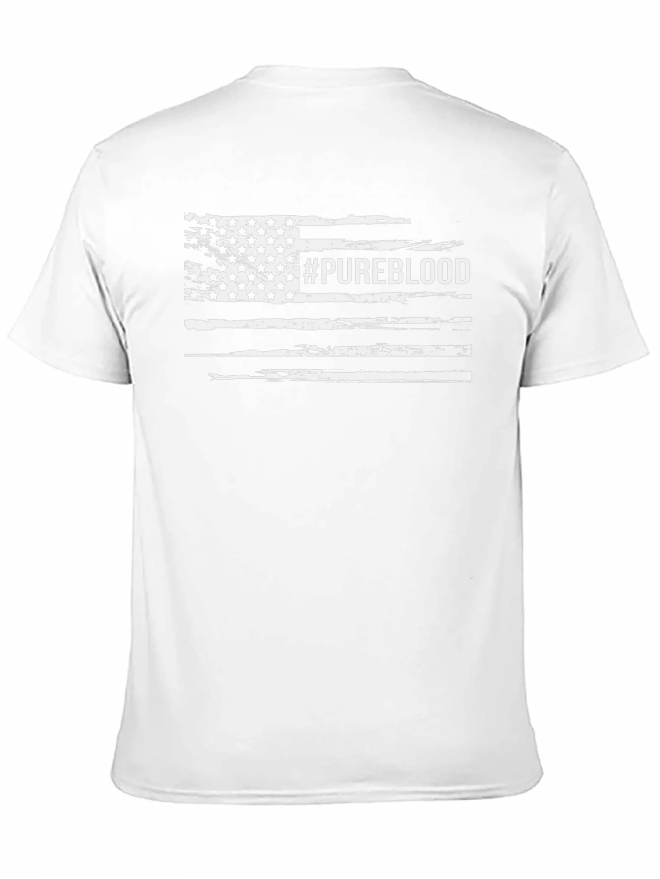 Pureblood American Flag Distressed Tee