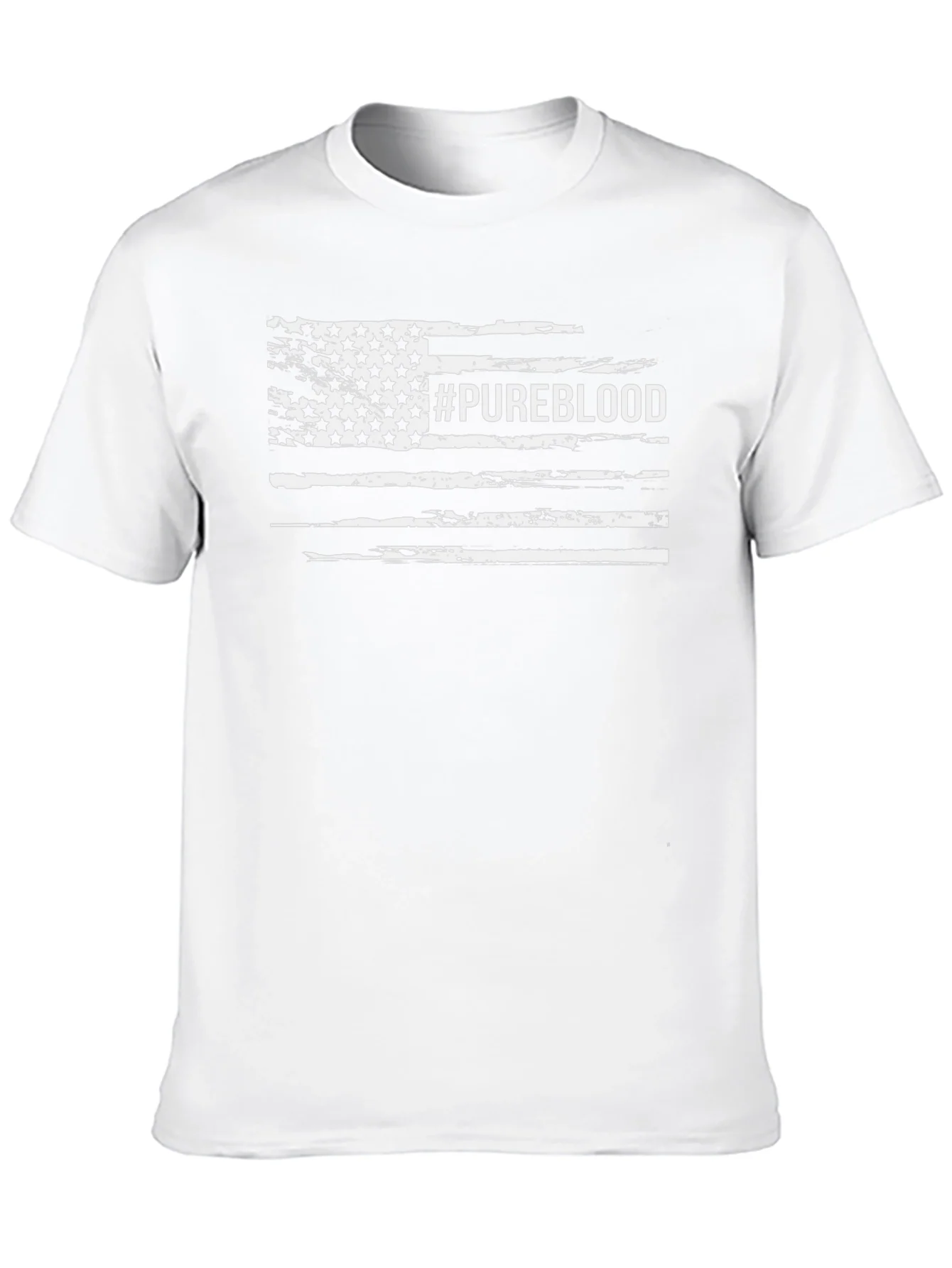 Pureblood American Flag Distressed Tee