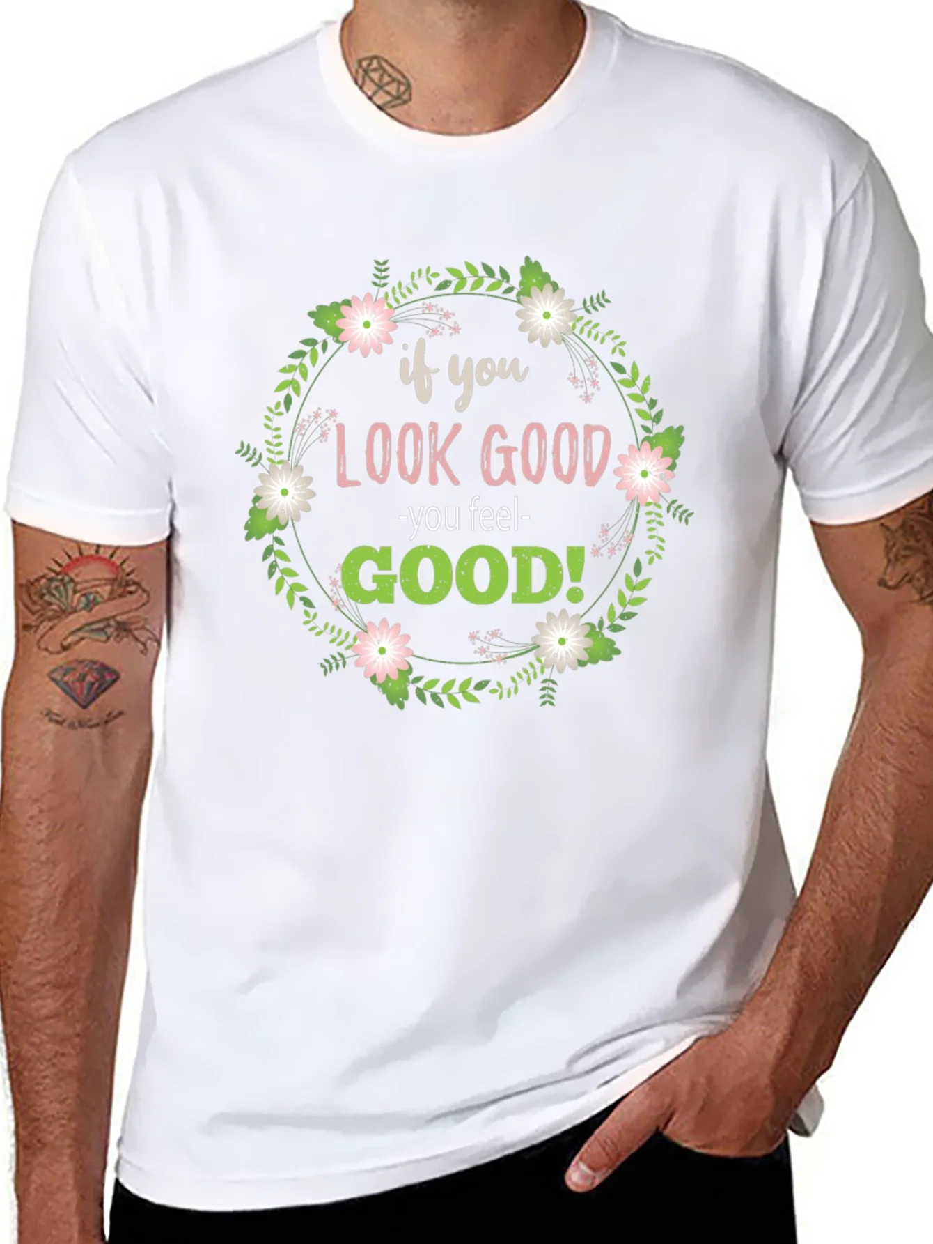 Look Good Feel Good Graphic Tee