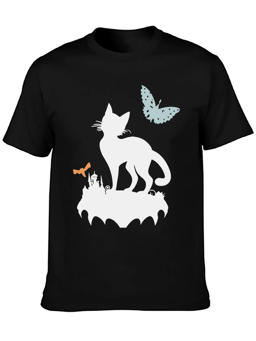 Spooky Cat T-Shirt | Halloween Graphic Tee