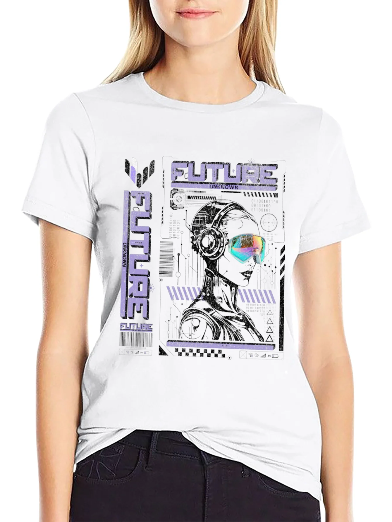 Cyberpunk Future T-Shirt - Unique Graphic Tee