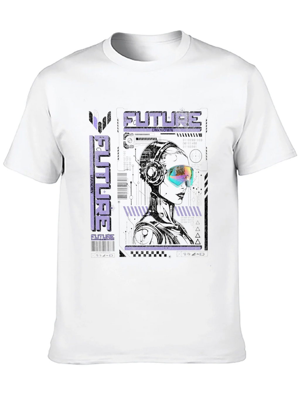 Cyberpunk Future T-Shirt - Unique Graphic Tee