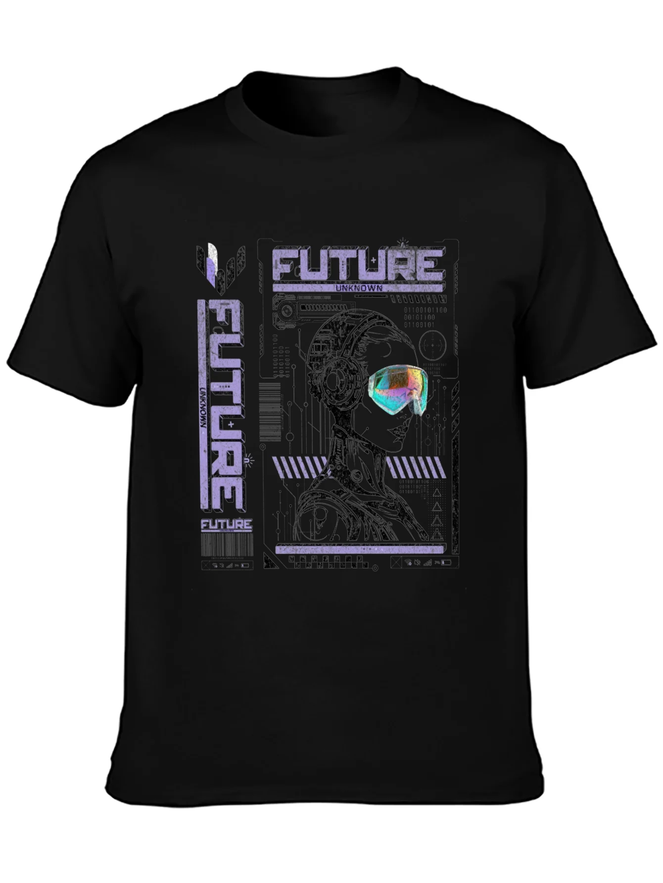 Cyberpunk Future T-Shirt - Unique Graphic Tee