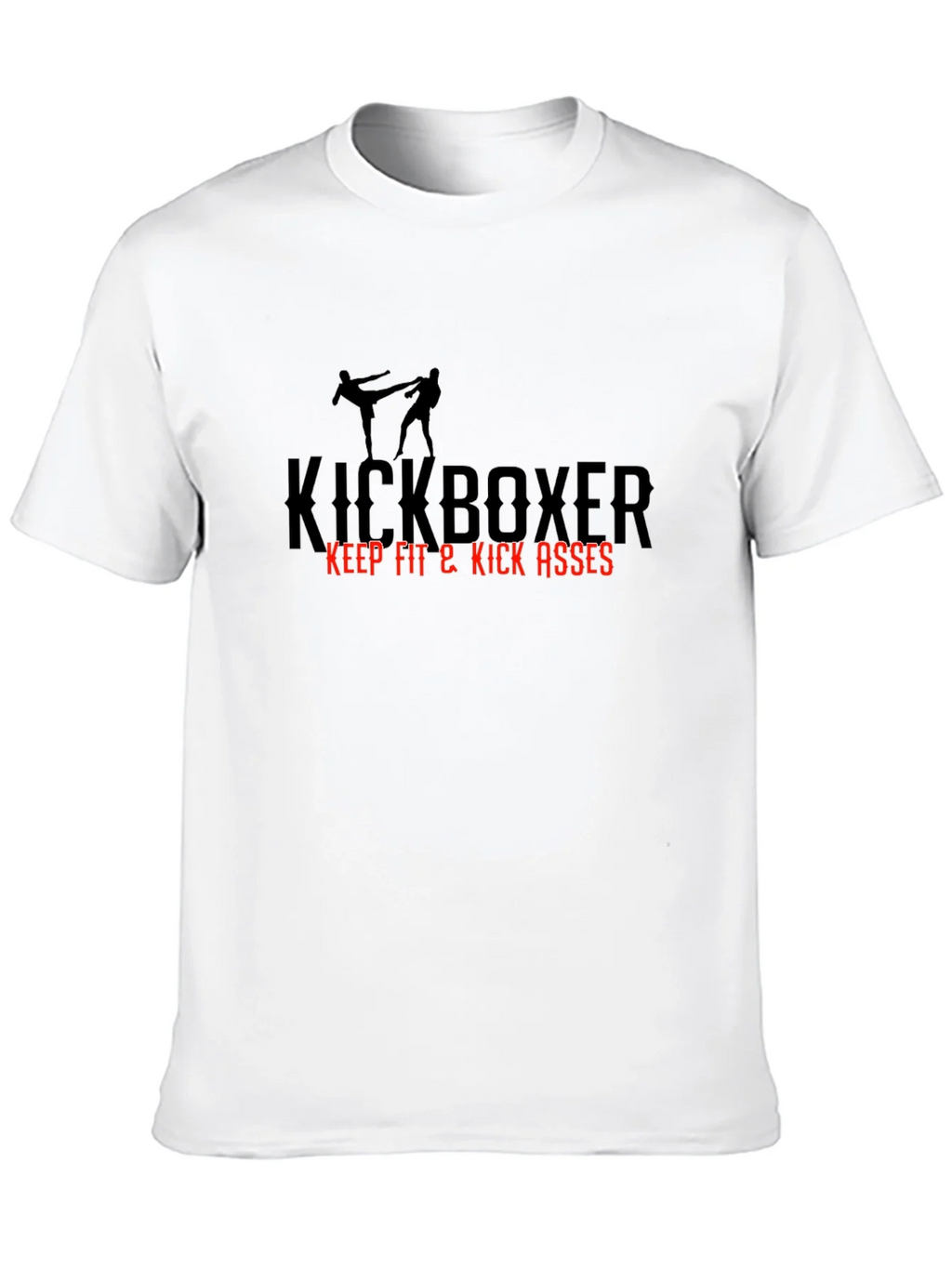 Kickboxer Graphic Tee - Keep Fit Kick Asses