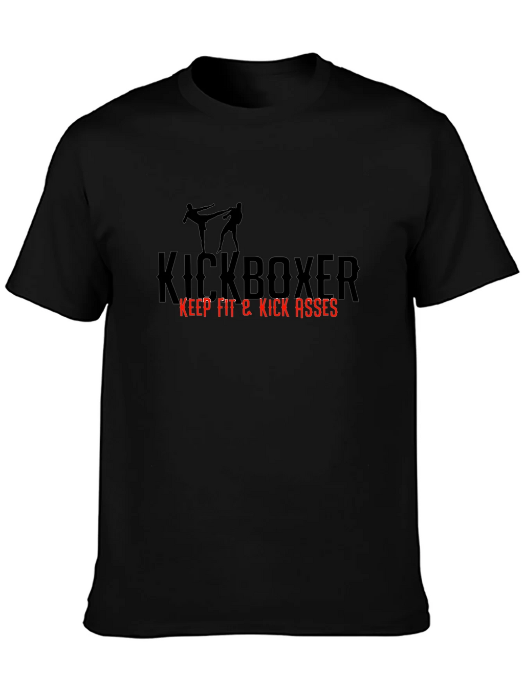 Kickboxer Graphic Tee - Keep Fit Kick Asses