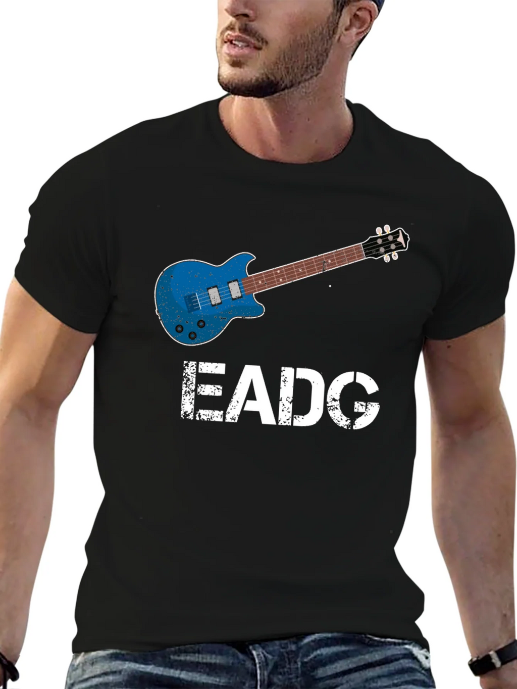 Electric Guitar Tuning T-Shirt - Musicians Tee
