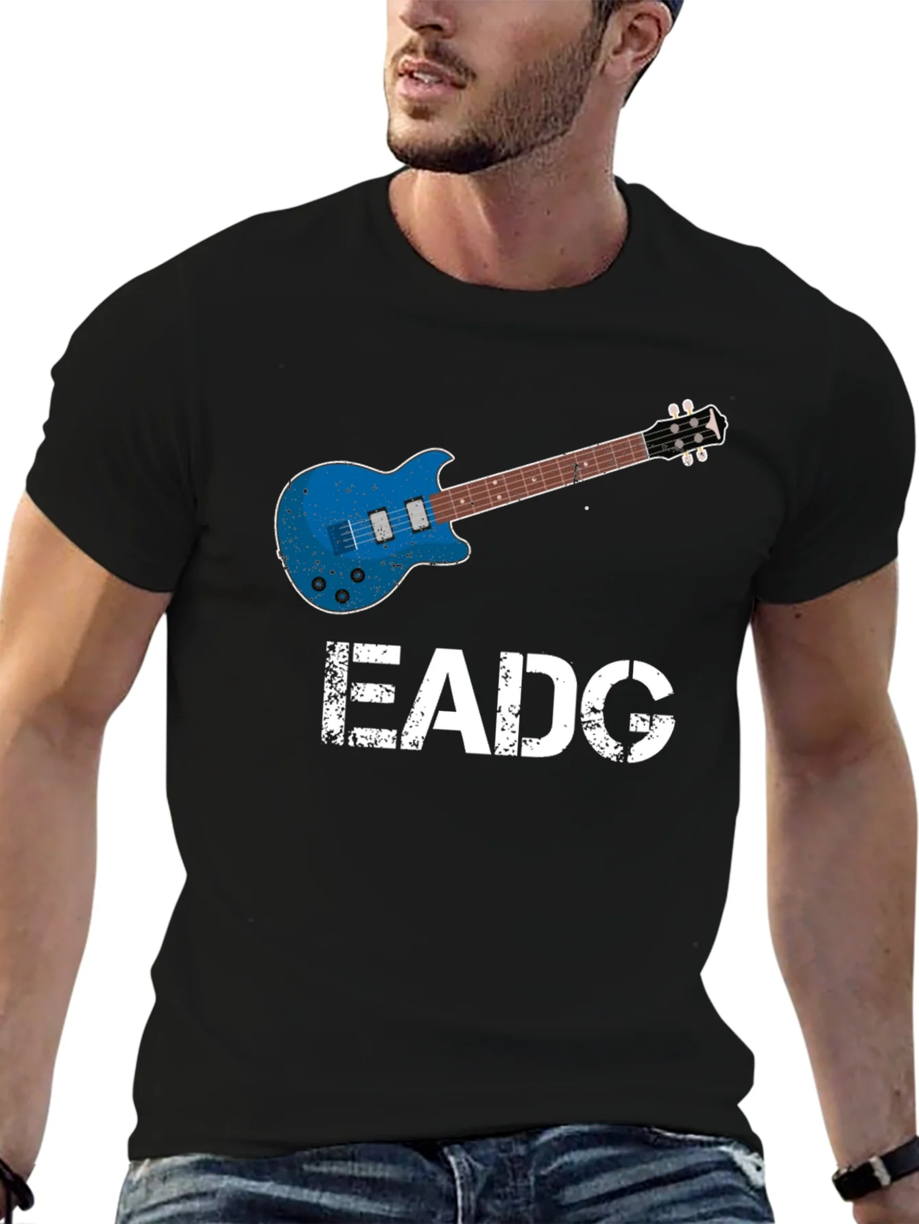Electric Guitar Tuning T-Shirt - Musicians Tee