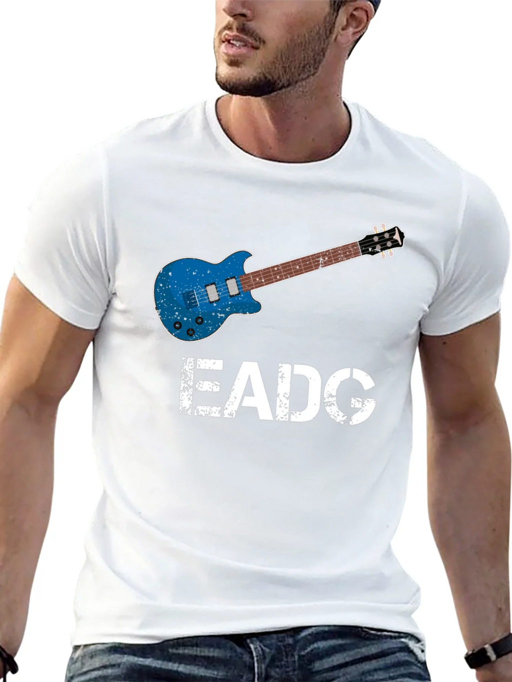 Electric Guitar Tuning T-Shirt - Musicians Tee